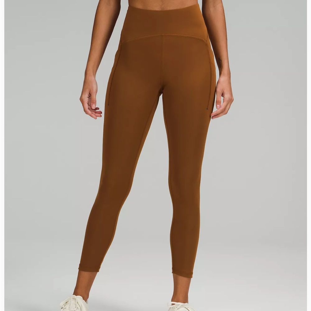 NWT Lululemon Power Thru High Rise Tight 25”